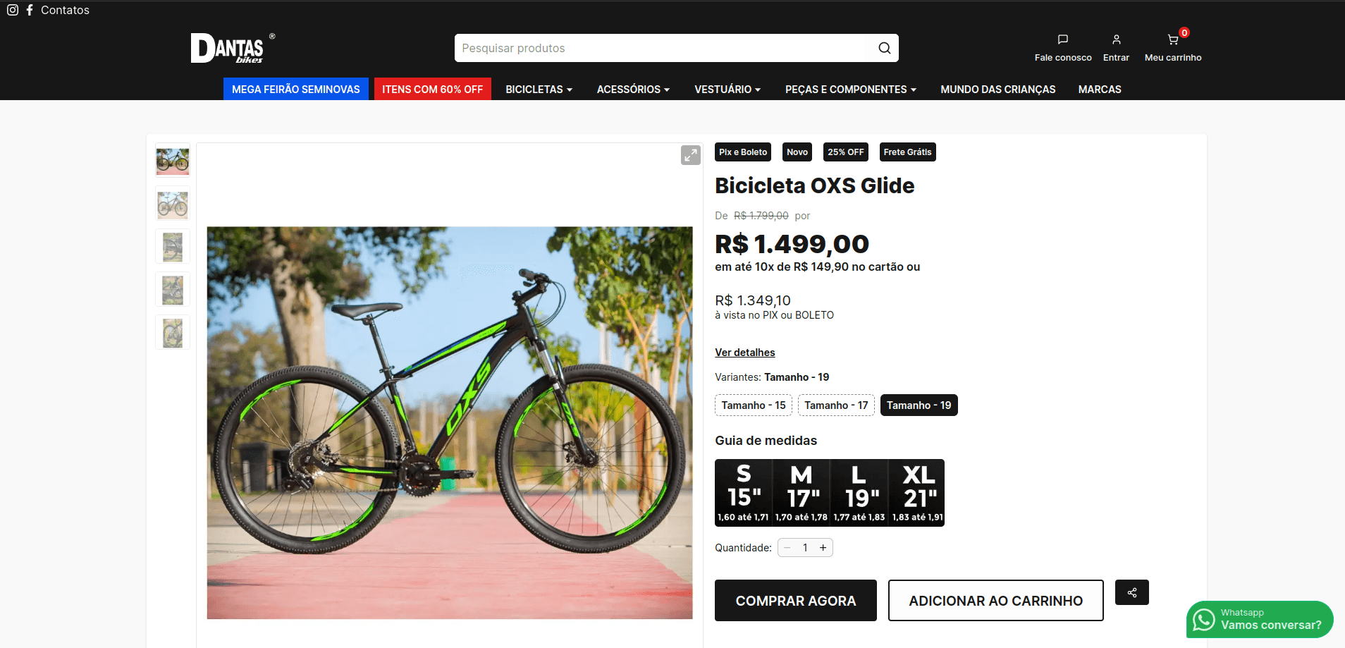 Imagem do produto do Dantas Bikes Imagem do produto do Dantas Bikes